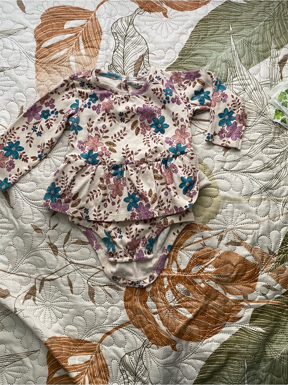 Baby girl bodysuit blouse
